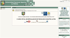 Desktop Screenshot of lecheria.lamolina.edu.pe